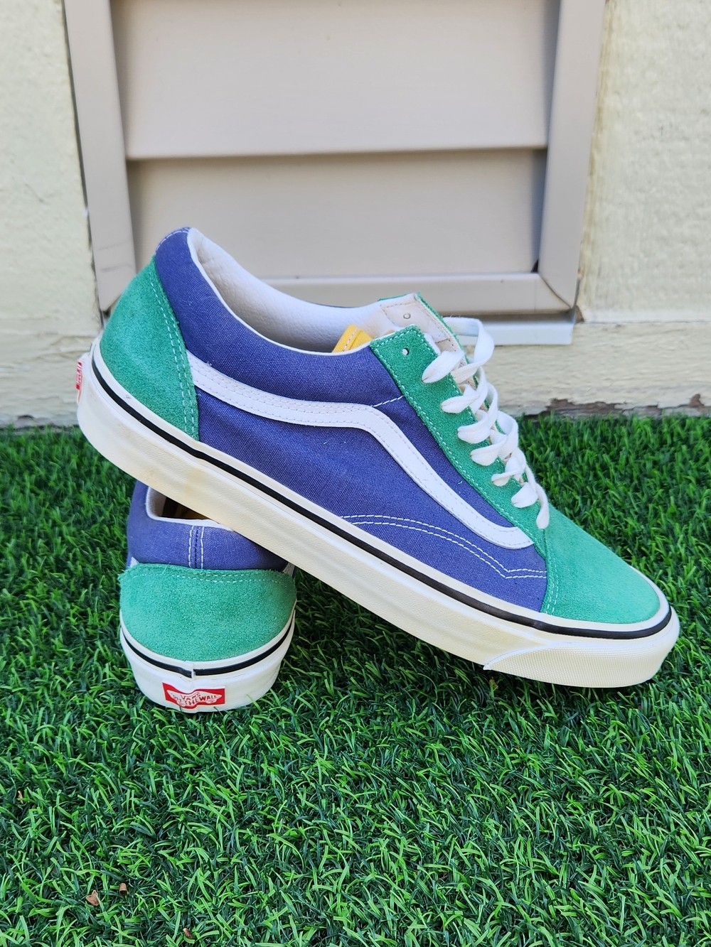 Vans Old Skool 36 Dx Anaheim Factory Suede / Canvas Sneaker SIZE 12
